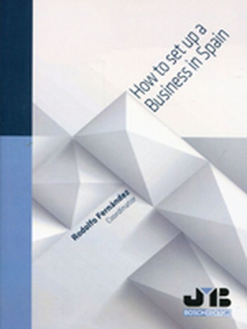 Upplýsingar um How to set up a business in Spain. eftir Rodolfo Fernández Fernández - Biðlisti